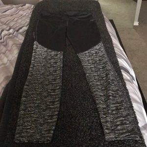 Grey reflective leggings
